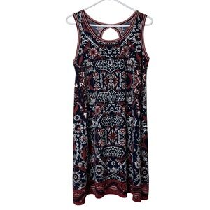 Max Studio Floral Sleeveless Dress Size M